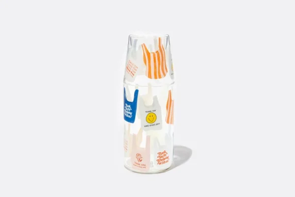 Doiy CARAFFA E BICCHIERE CORNER SHOP THANK YOU