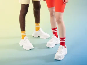 Doiy SOCKS KETCHUP&MUSTARD X2