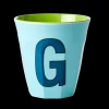 Rice TAZZA CON LETTERA "G"