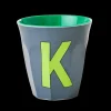 Rice TAZZA CON LETTERA "K"