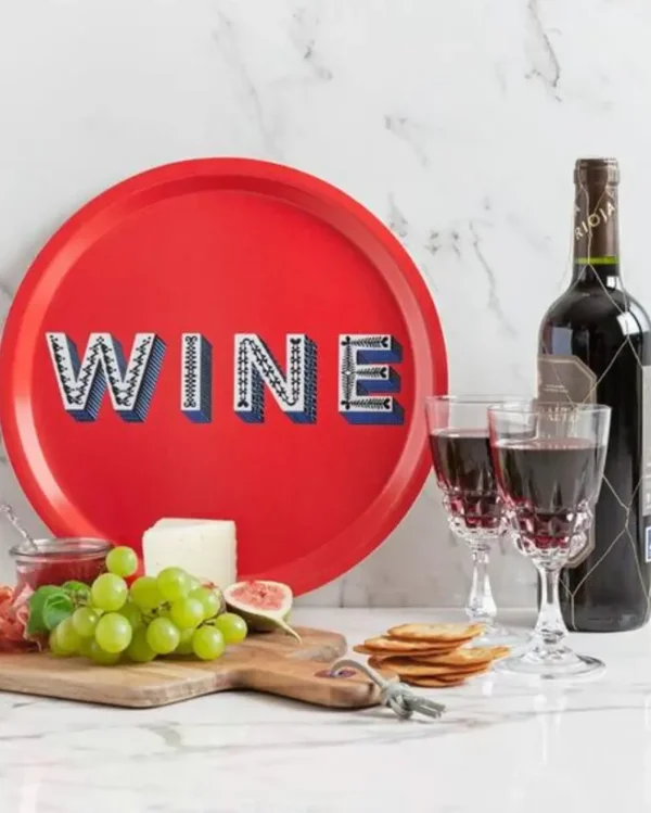 Jamida VASSOIO TONDO WINE